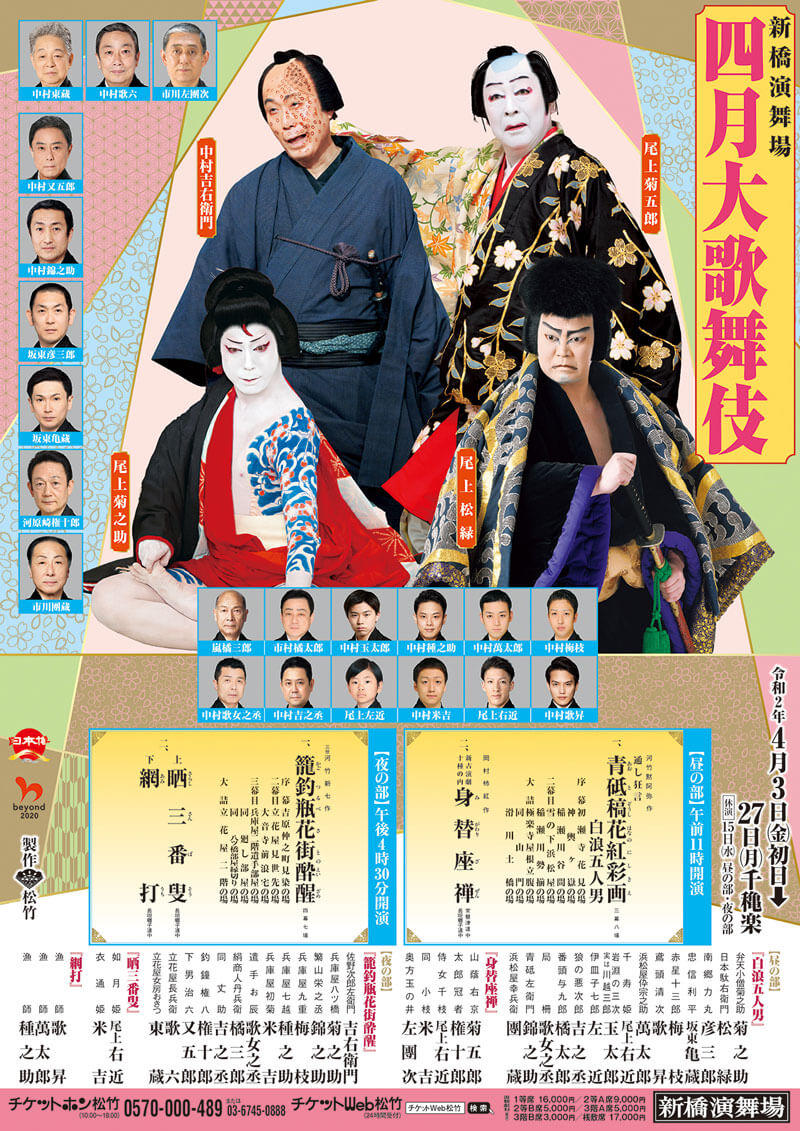 April At The Shinbashi Enbujo Theatre Theatres Kabuki Web April At The Shinbashi Enbujo Theatre Theatres Kabuki Web