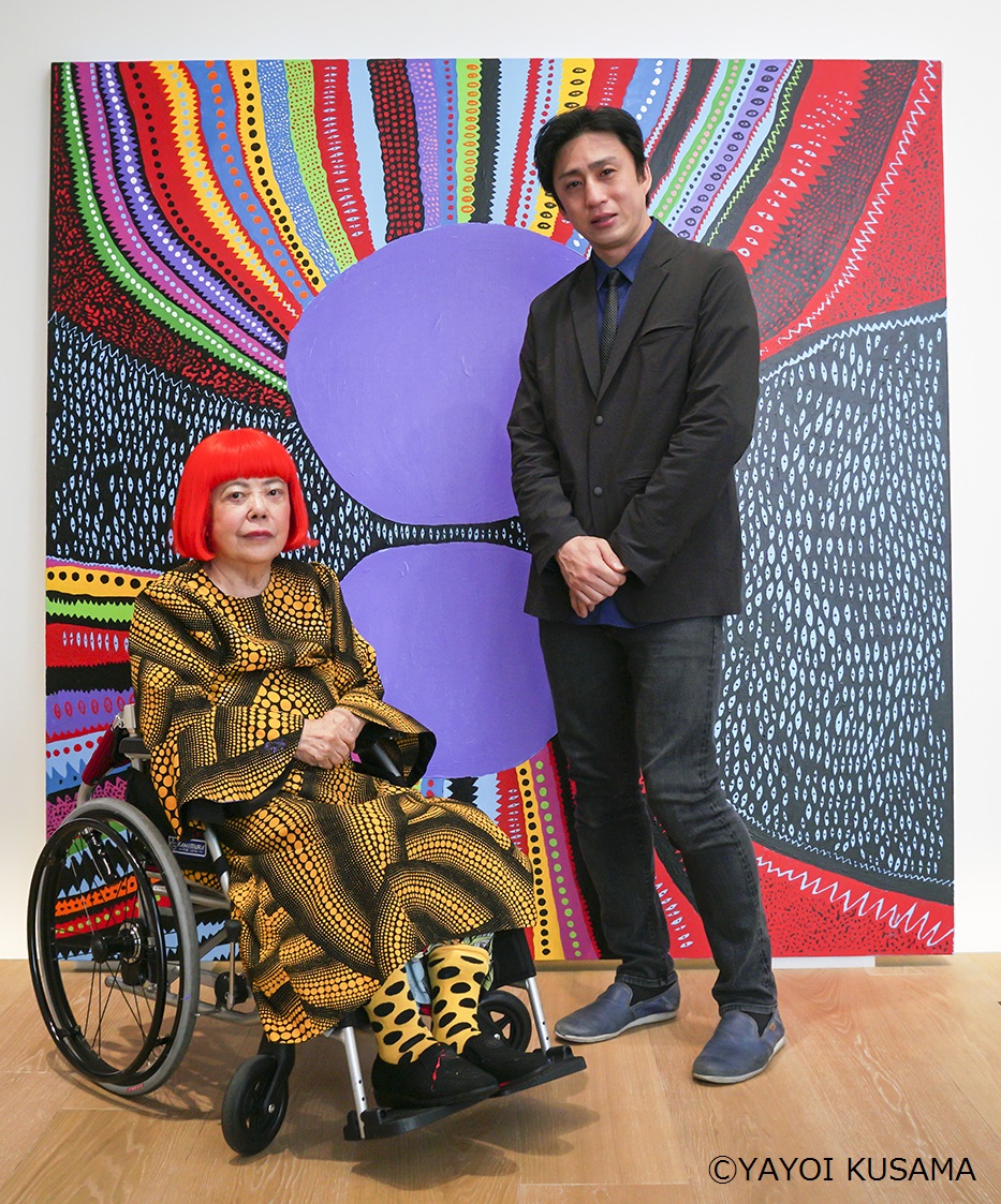 (Left;Kusama Yayoi  Right;Matumoto Kōshirō) 201802.jpg