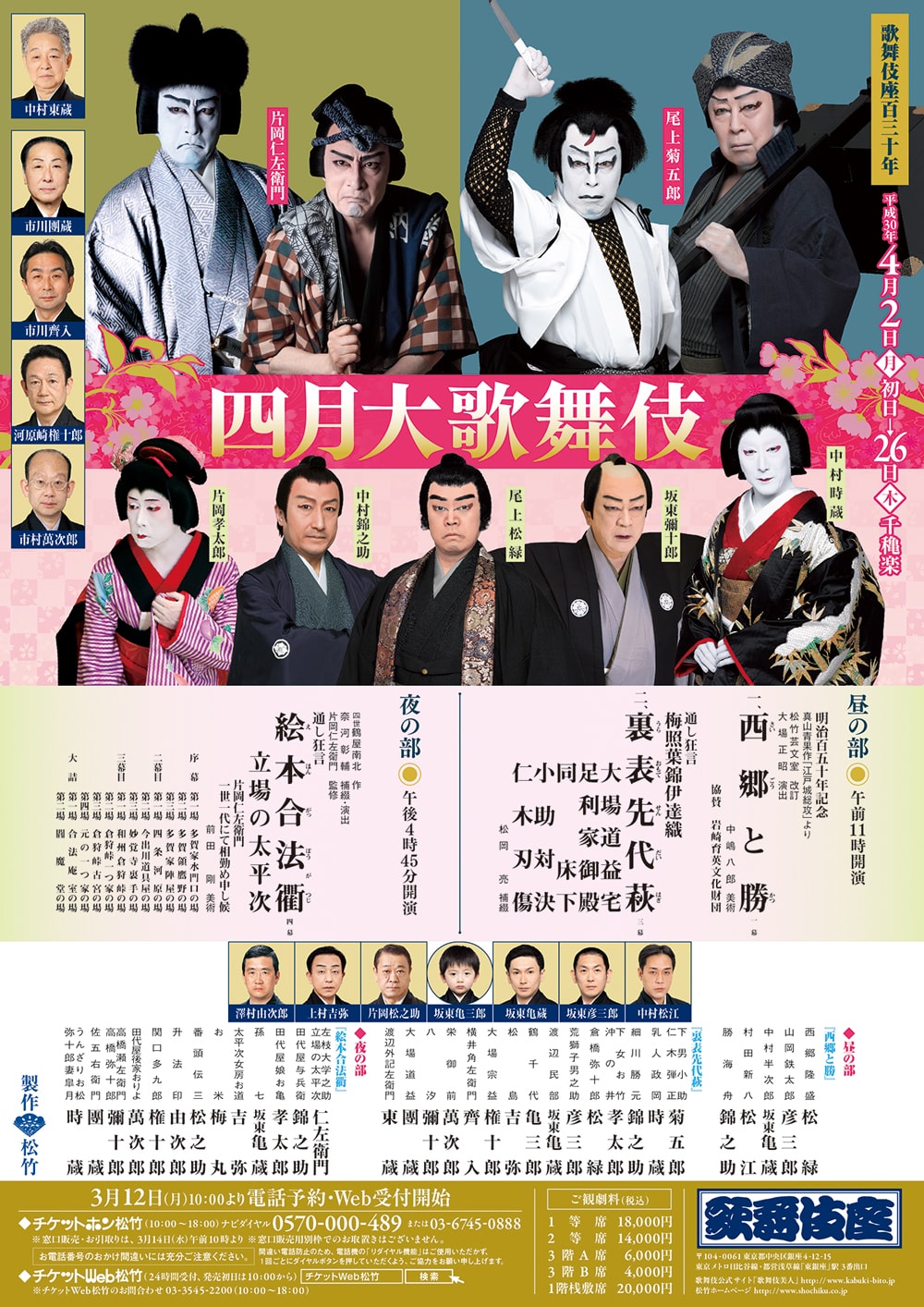 April at the kabukiza