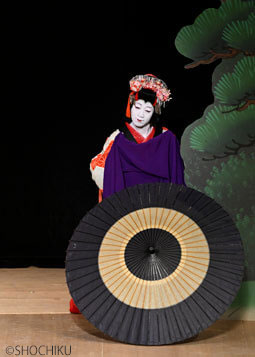 ▲Nakamura Kazutarō in 'OSOME HISAMATSU UKINA NO YOMIURI'.