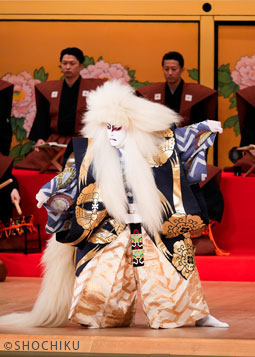 ▲Onoe Ukon in 'SHUNKYŌ KAGAMI JISHI'.