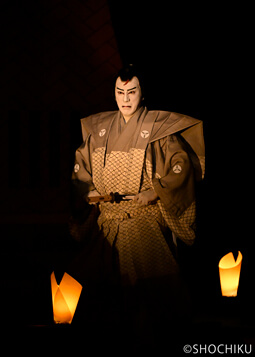 ▲Ichikawa Danjurō in 'MIMASU SENDAI HAGI'. 