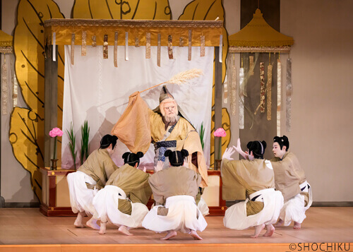 ▲Onoe Shōroku in 'CHŌJŪ GIGA EMAKI'.