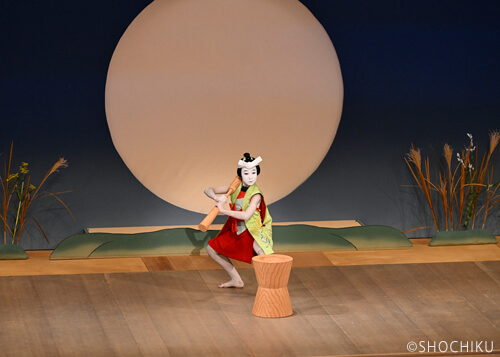 ▲Onoe kikunosuke in 'TAMA USAGI'. 