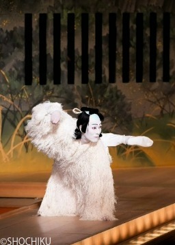 ▲Nakamura Kankurō in 'AMAGOI GITSUNE'.