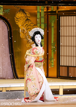 ▲ Nakamura Tokizō in 'GION SAIREI SHINKŌKI'.