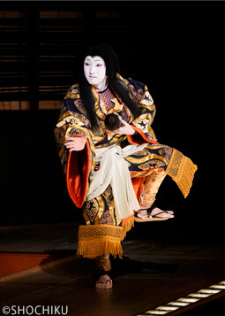 ▲ Nakamura Shichinosuke in 'KIJIN NO OMATSU'.