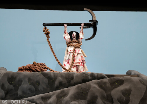 ▲ Onoe Shōroku in 'YOSHITSUNE SENBON ZAKURA'.