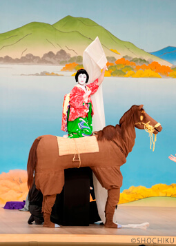 ▲ Nakamura Kazutarō in 'ŌMI NO OKANE'.